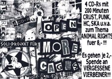 open more cages cdr-werbung